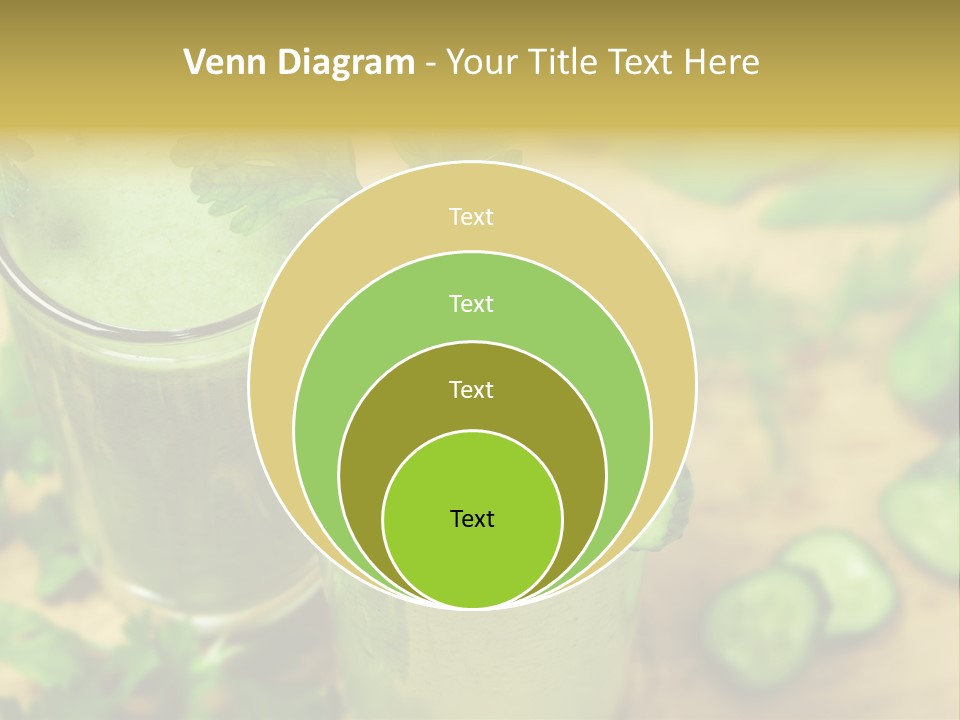 Cold Fresh Juice Cocktail PowerPoint Template