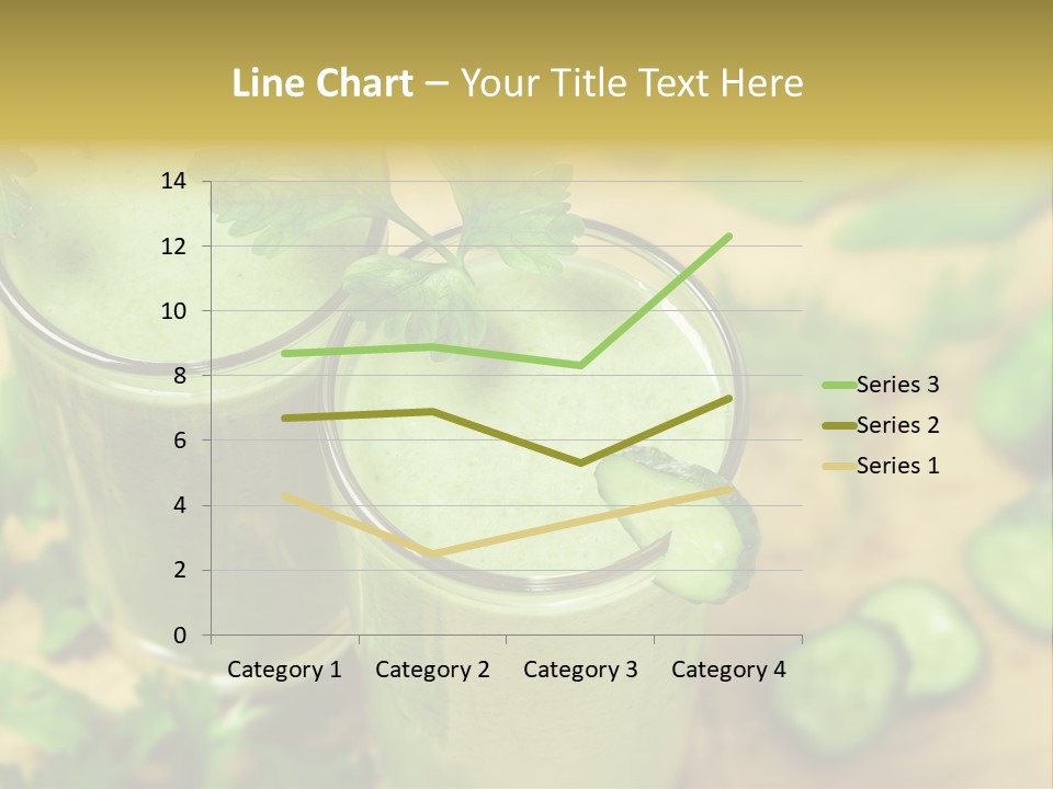 Cold Fresh Juice Cocktail PowerPoint Template