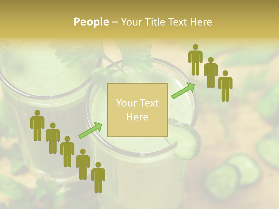 Cold Fresh Juice Cocktail PowerPoint Template