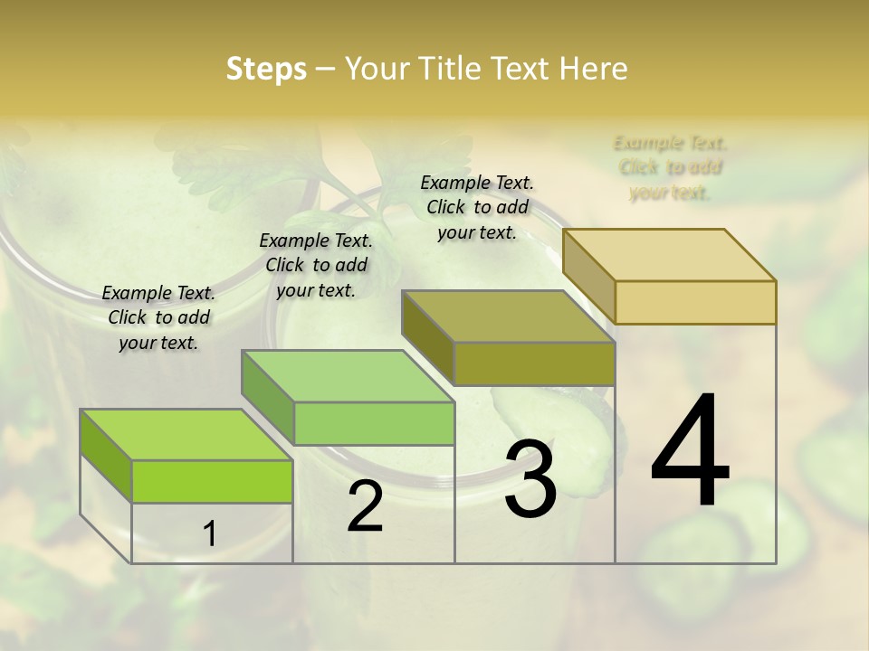 Cold Fresh Juice Cocktail PowerPoint Template