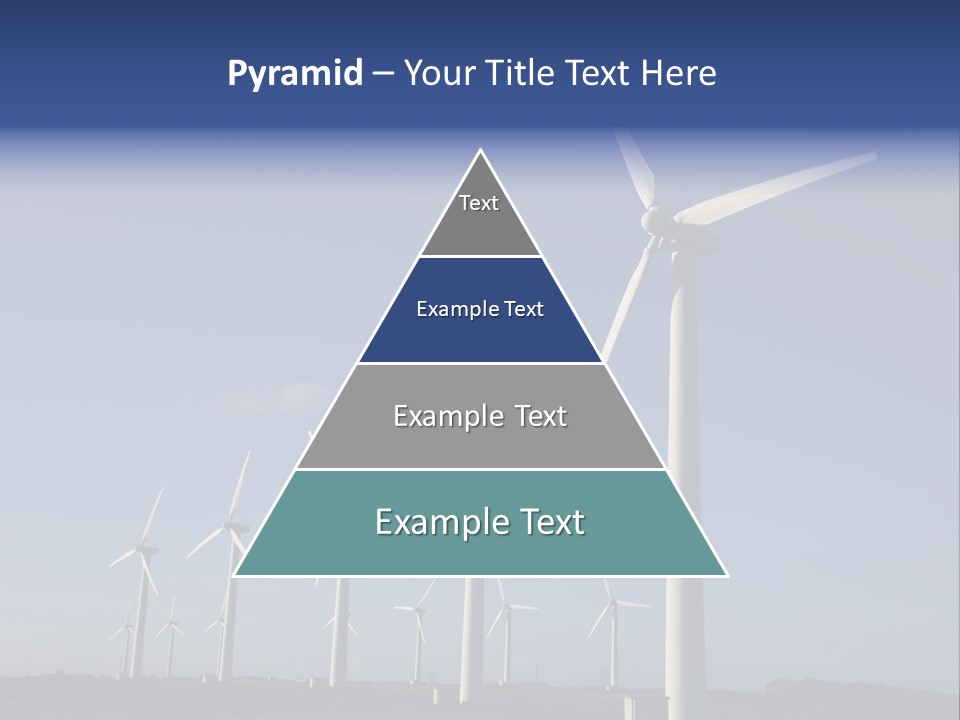 Stand Blue Technology PowerPoint Template