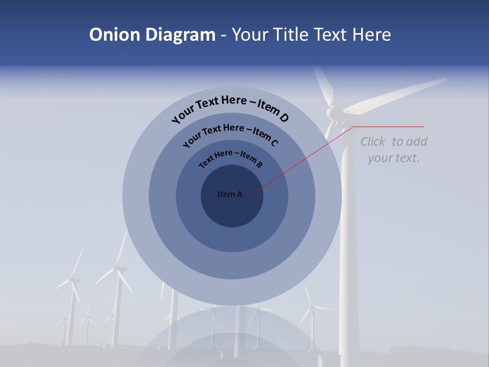 Stand Blue Technology PowerPoint Template