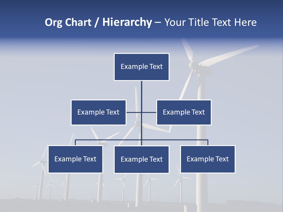 Stand Blue Technology PowerPoint Template
