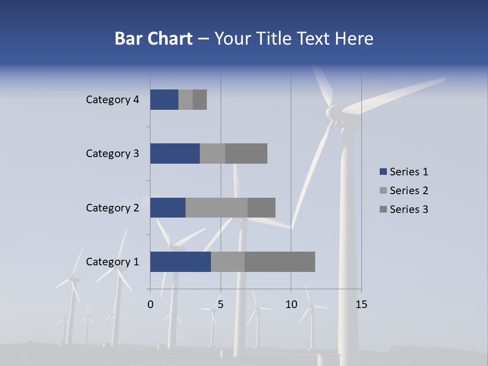 Stand Blue Technology PowerPoint Template