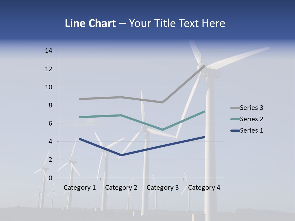 Stand Blue Technology PowerPoint Template