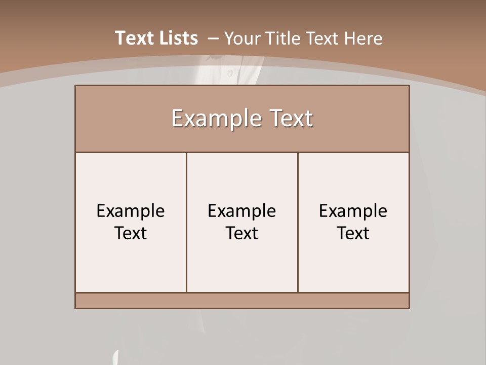 A Man In A Tuxedo Standing In Front Of A Brown Background PowerPoint Template