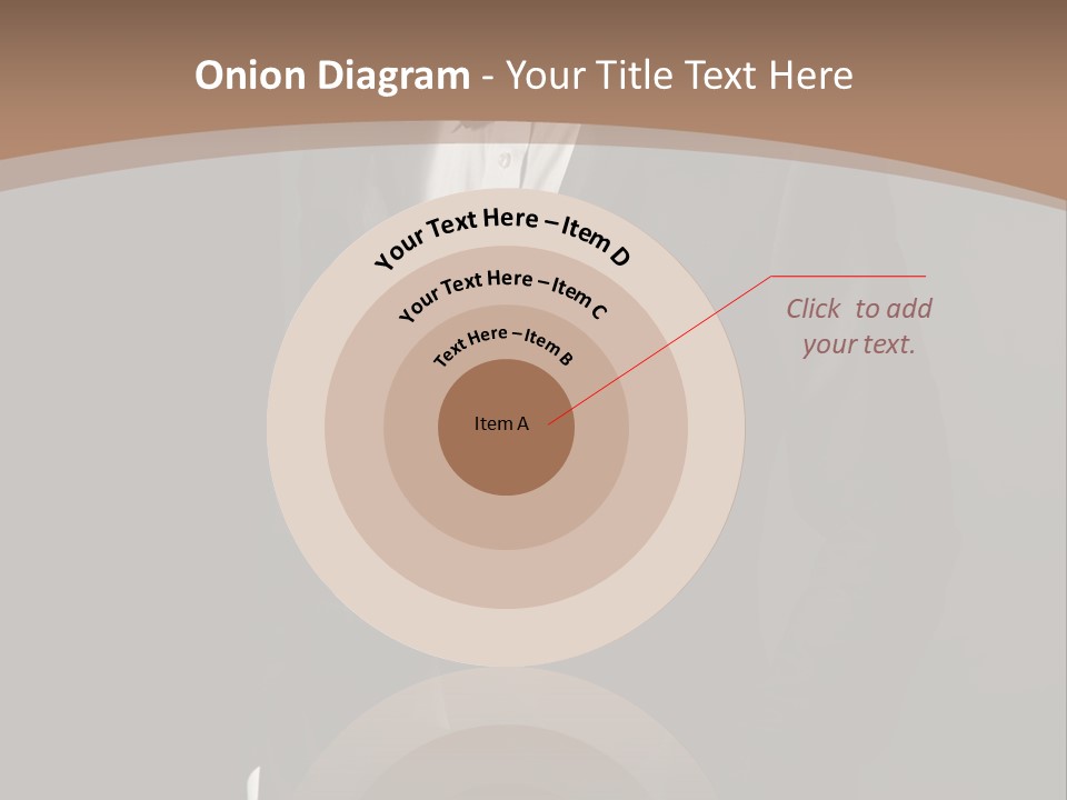 A Man In A Tuxedo Standing In Front Of A Brown Background PowerPoint Template