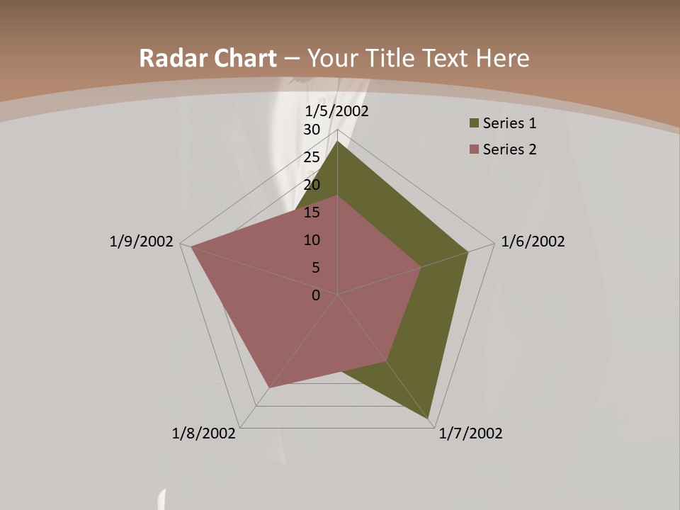 A Man In A Tuxedo Standing In Front Of A Brown Background PowerPoint Template