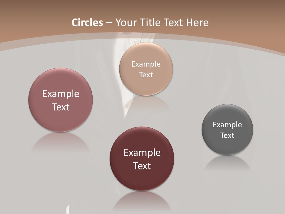 A Man In A Tuxedo Standing In Front Of A Brown Background PowerPoint Template