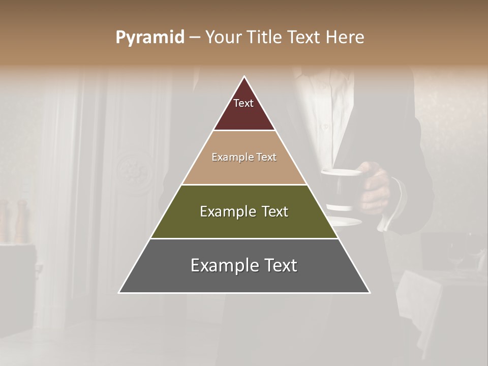 Hair Coffee European PowerPoint Template