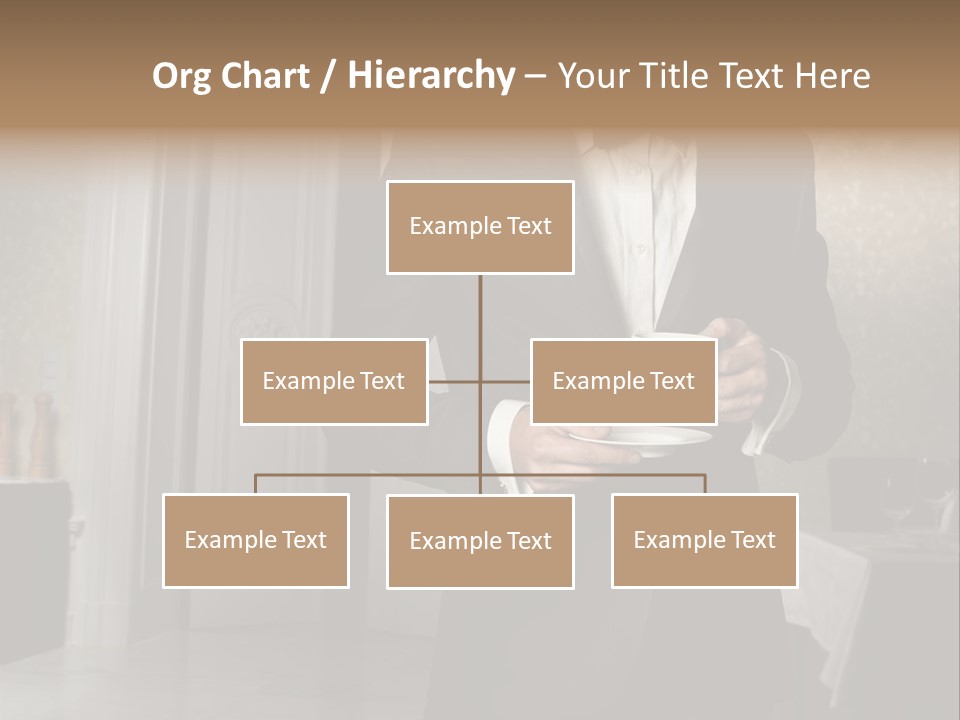 Hair Coffee European PowerPoint Template