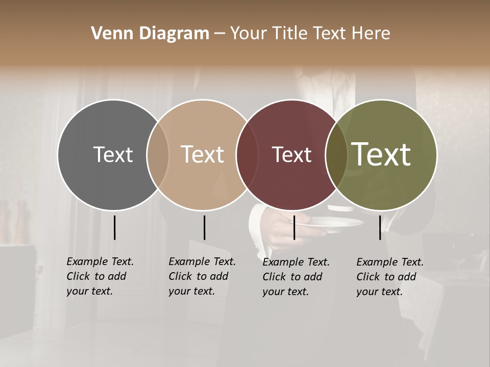 Hair Coffee European PowerPoint Template