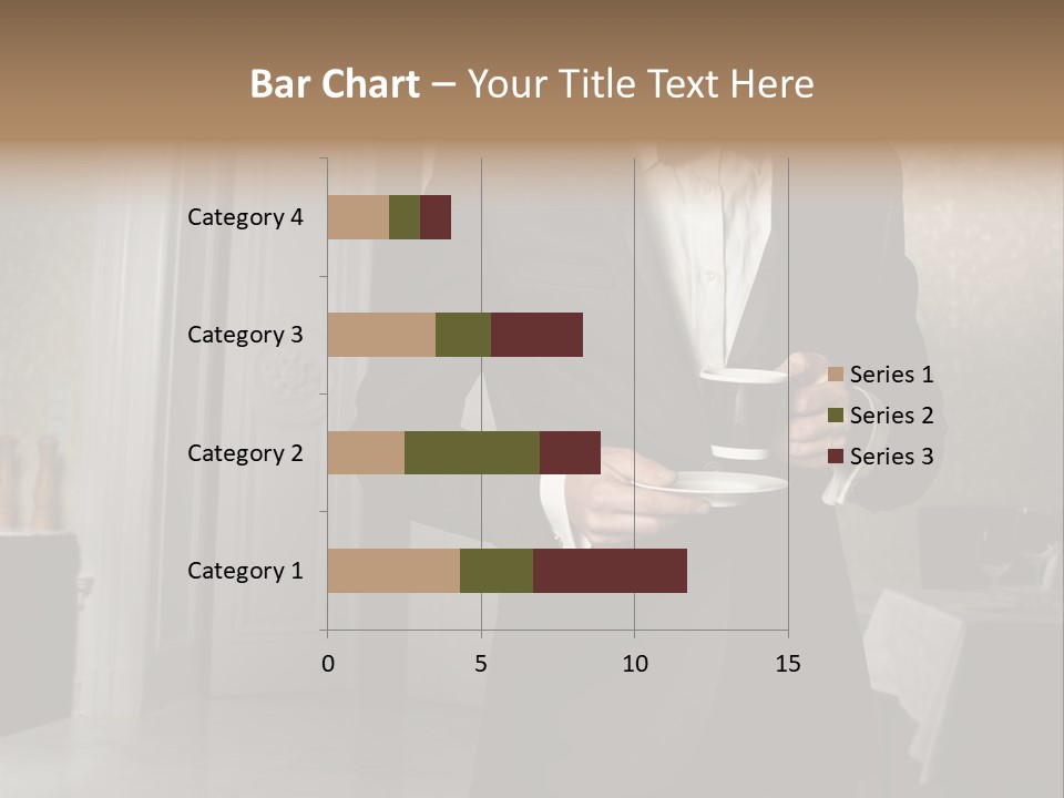 Hair Coffee European PowerPoint Template