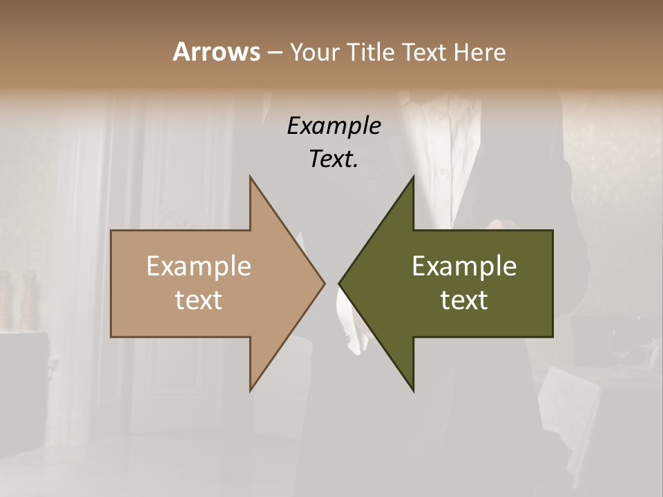 Hair Coffee European PowerPoint Template