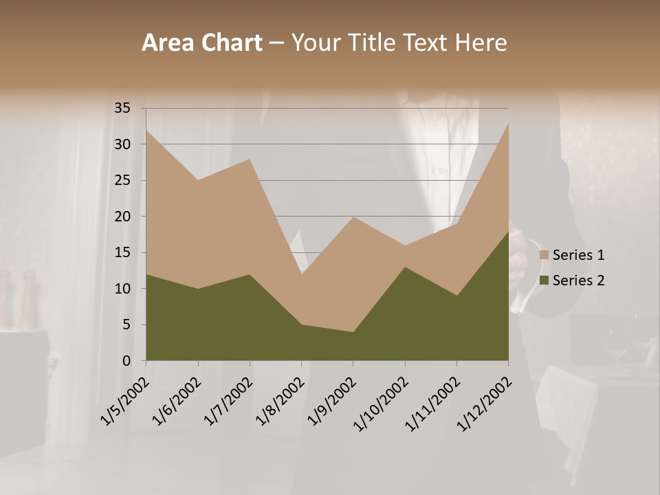 Hair Coffee European PowerPoint Template