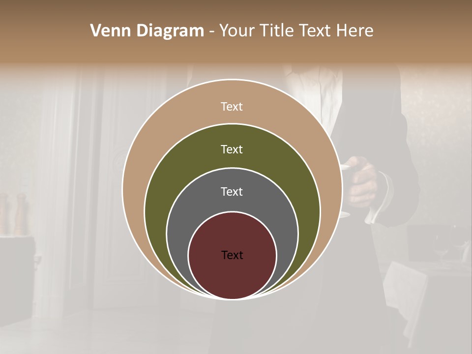 Hair Coffee European PowerPoint Template