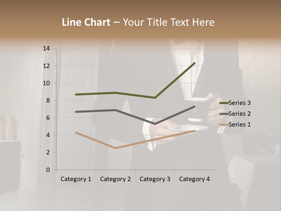 Hair Coffee European PowerPoint Template