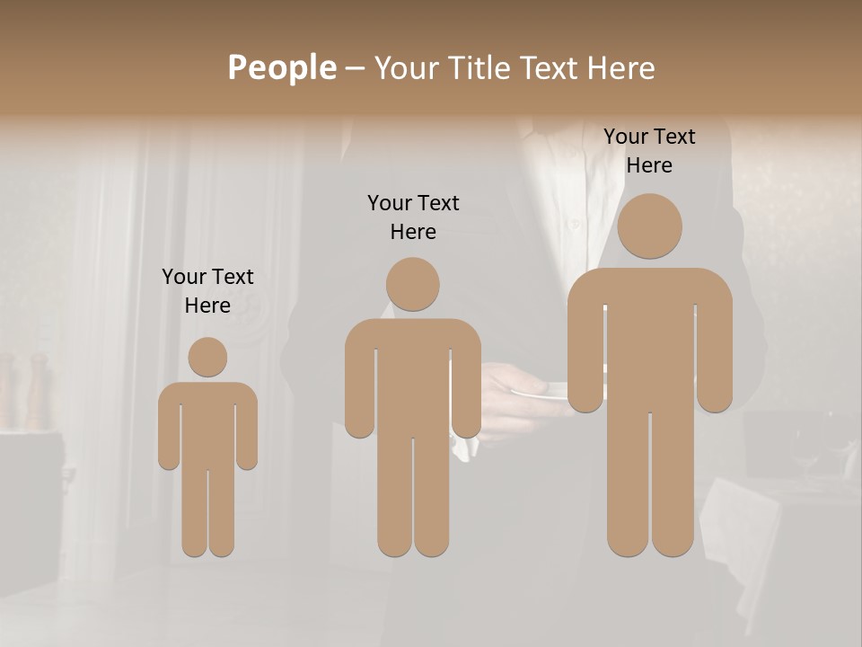 Hair Coffee European PowerPoint Template