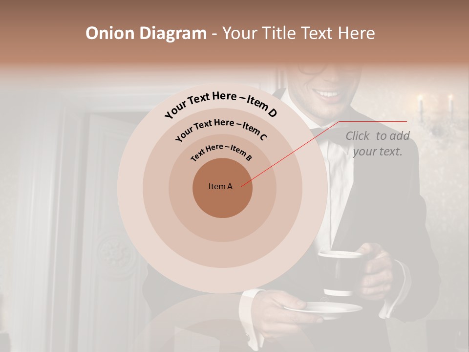 Hair Coffee European PowerPoint Template