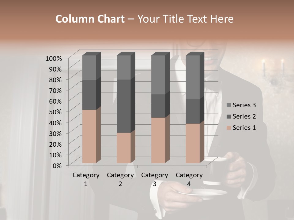 Hair Coffee European PowerPoint Template