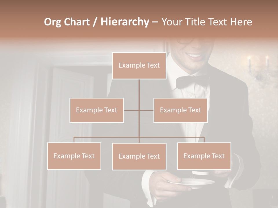 Hair Coffee European PowerPoint Template