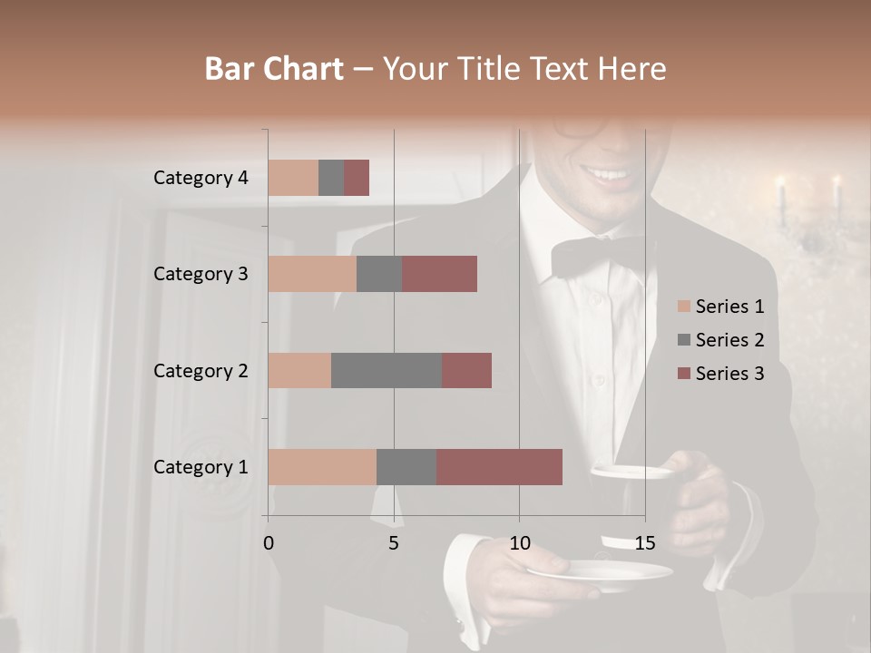 Hair Coffee European PowerPoint Template