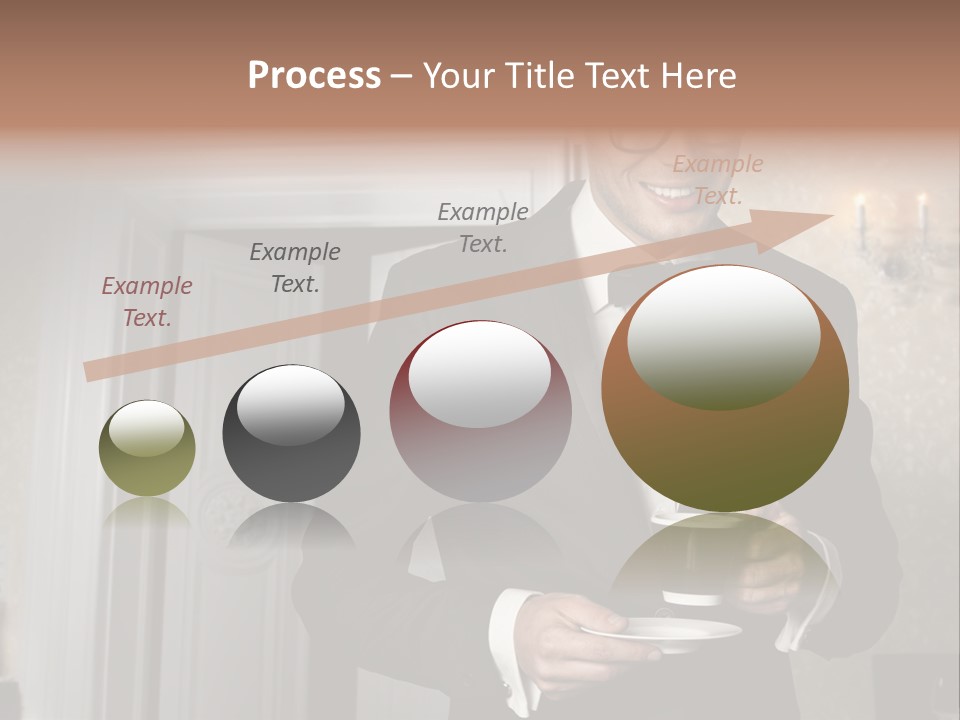 Hair Coffee European PowerPoint Template