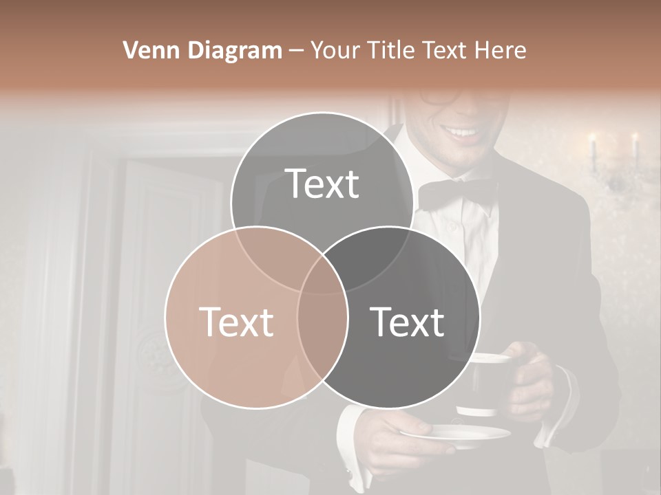 Hair Coffee European PowerPoint Template