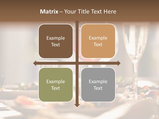 Food Silver Silverware PowerPoint Template