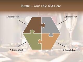 Food Silver Silverware PowerPoint Template