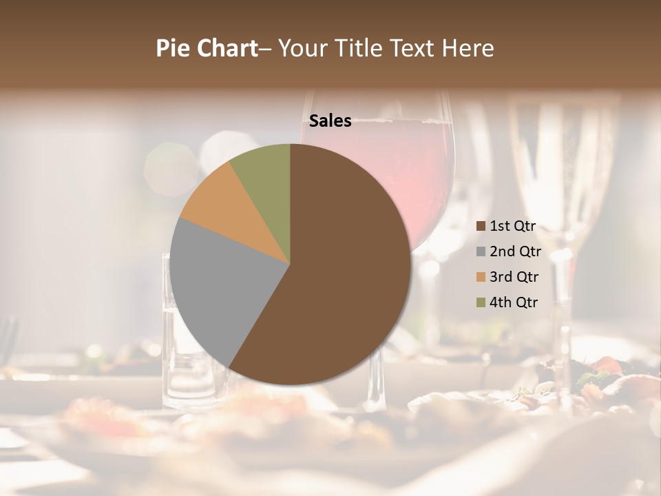 Food Silver Silverware PowerPoint Template