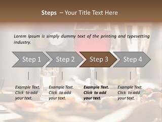 Food Silver Silverware PowerPoint Template