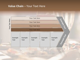 Food Silver Silverware PowerPoint Template