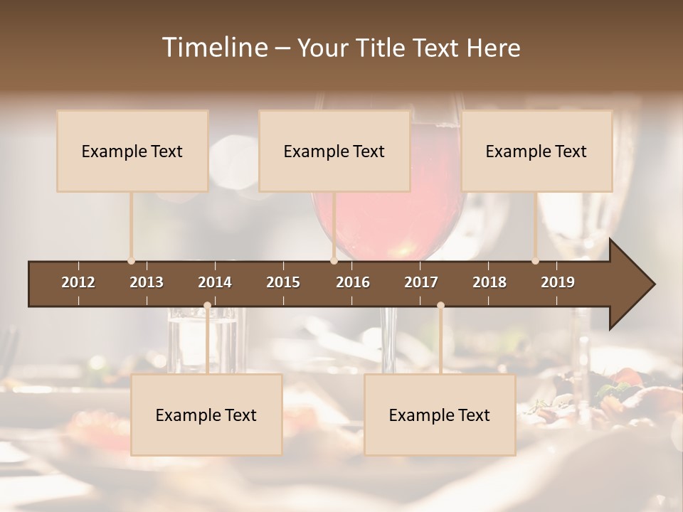 Food Silver Silverware PowerPoint Template