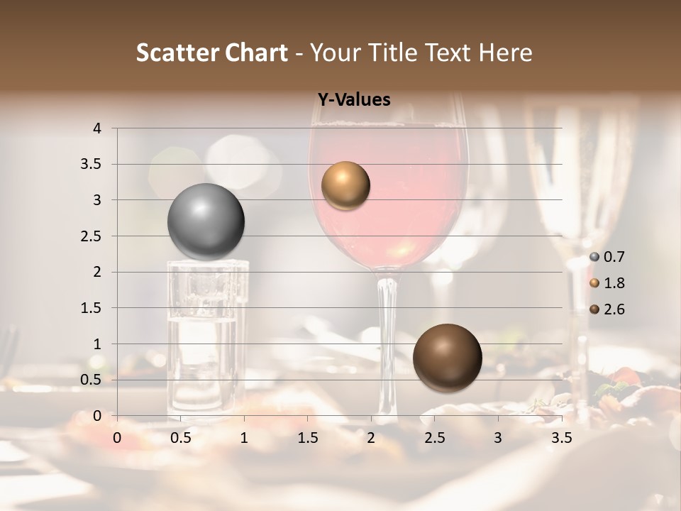 Food Silver Silverware PowerPoint Template