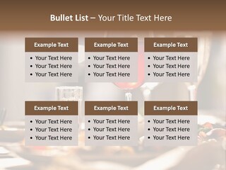 Food Silver Silverware PowerPoint Template