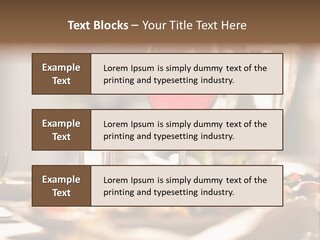 Food Silver Silverware PowerPoint Template