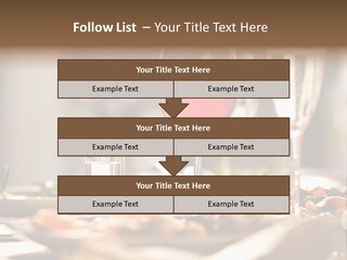 Food Silver Silverware PowerPoint Template