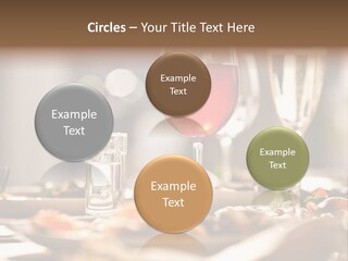 Food Silver Silverware PowerPoint Template