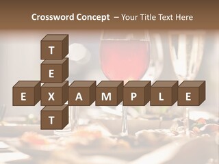 Food Silver Silverware PowerPoint Template