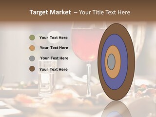 Food Silver Silverware PowerPoint Template