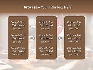 Food Silver Silverware PowerPoint Template