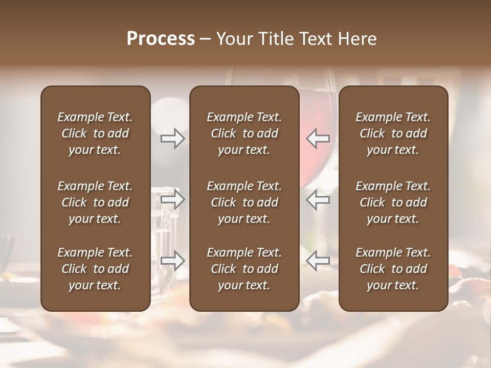 Food Silver Silverware PowerPoint Template