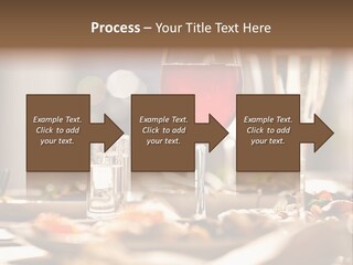 Food Silver Silverware PowerPoint Template