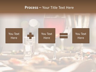 Food Silver Silverware PowerPoint Template