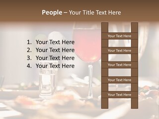 Food Silver Silverware PowerPoint Template