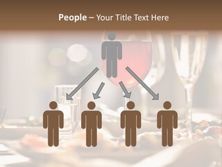 Food Silver Silverware PowerPoint Template