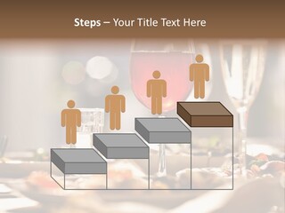Food Silver Silverware PowerPoint Template