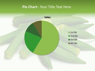 Vegetable Plural Number Green PowerPoint Template