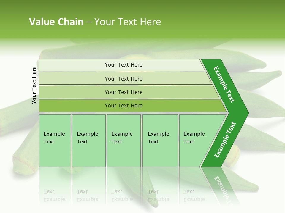 Vegetable Plural Number Green PowerPoint Template